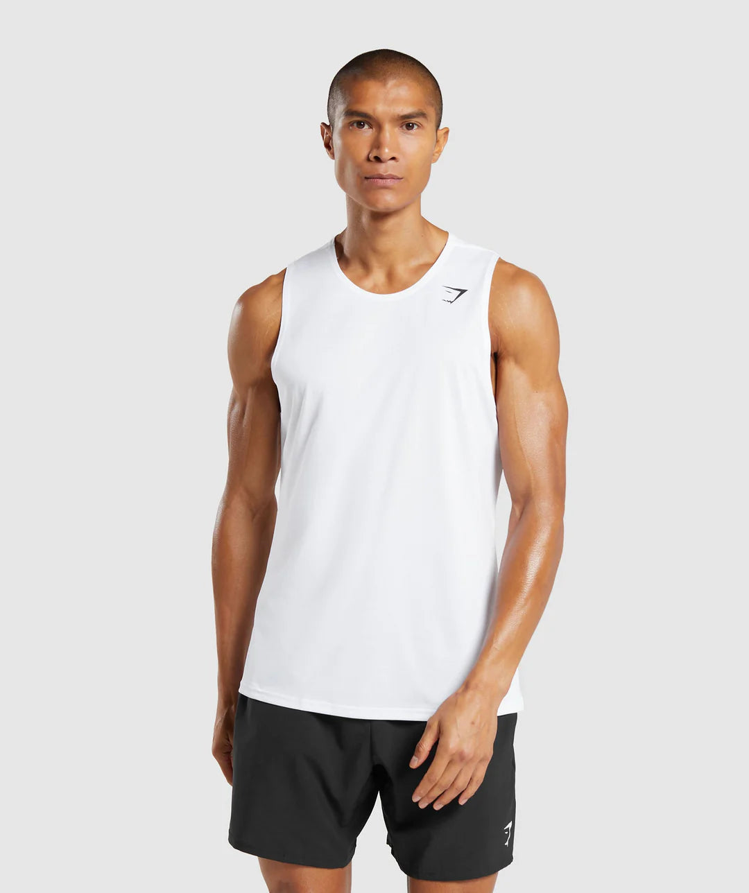 Gymshark Arrival Tank - White