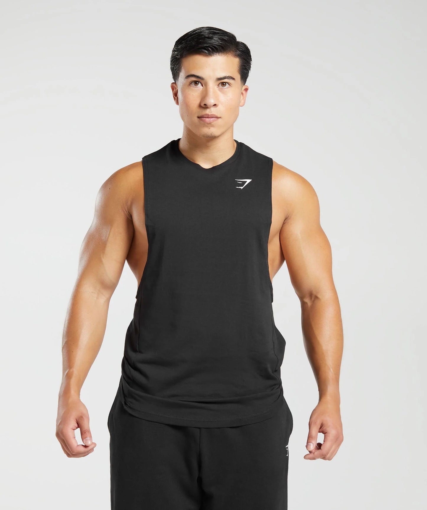 Gymshark React Drop Arm Tank - Black