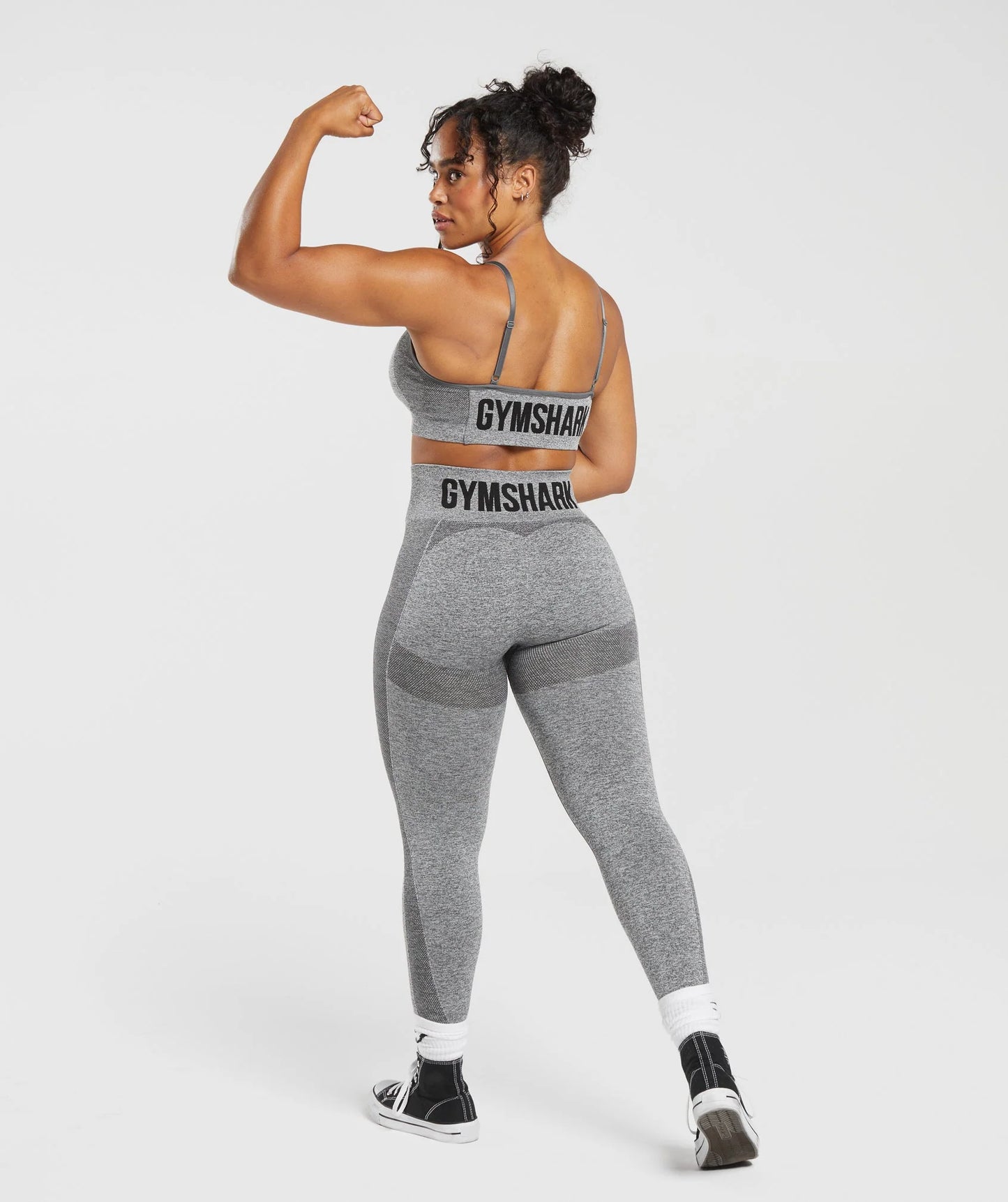 Gymshark Flex High Waisted Leggings - Charcoal Marl