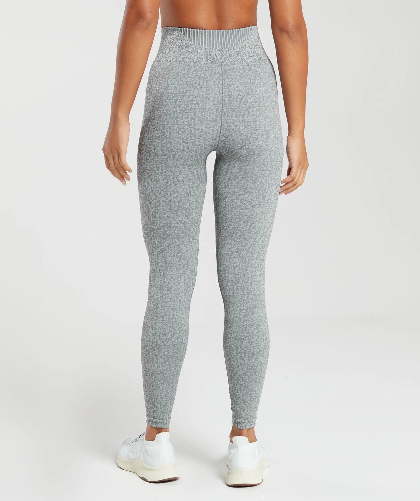 Gymshark Marl Seamless Leggings - Light Grey Marl/Dark Grey Marl/Smokey Grey