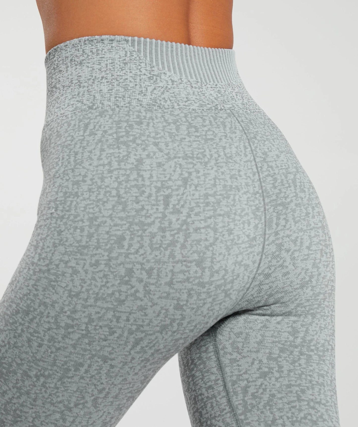 Gymshark Marl Seamless Leggings - Light Grey Marl/Dark Grey Marl/Smokey Grey